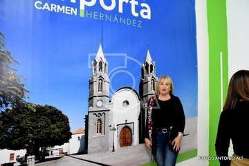 Asamblea de Nueva Canarias de esta tarde en Telde (foto Antonio Alí)